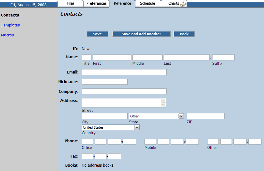 Scribe Lite Reference Contacts2