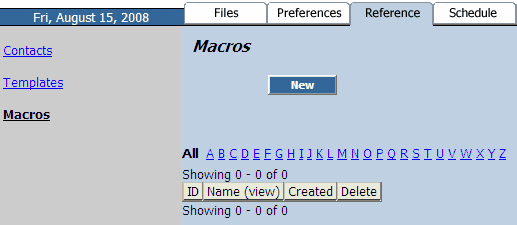 Scribe Lite Reference macros